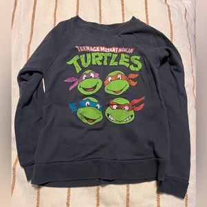 F21 Vintage TMNT Crewneck Sweater